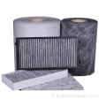 Cotone filtro a carbone attivo non tessuto per auto
